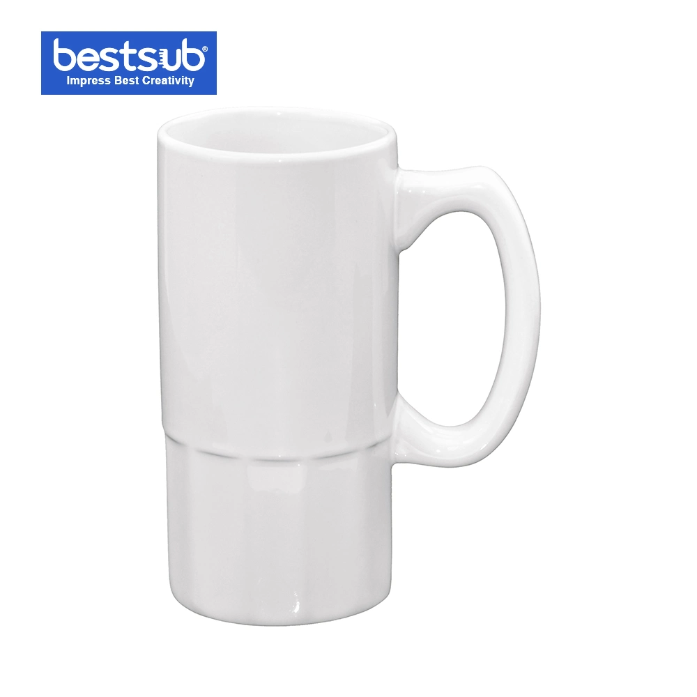 Bestsub 20 Oz Ceramic Sublimation Line Beer Mug (BM20)