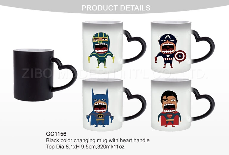 Wholesale High Quality Coffee Tea Logo Cup Ceramic Magic Mug