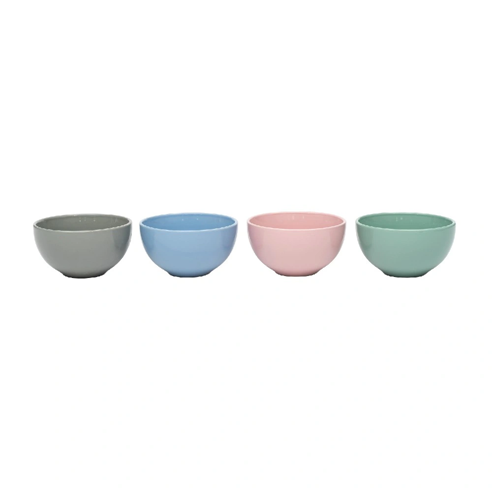 Solid Glaze Ceramic Bowl Color Glazed Cereal Bowls