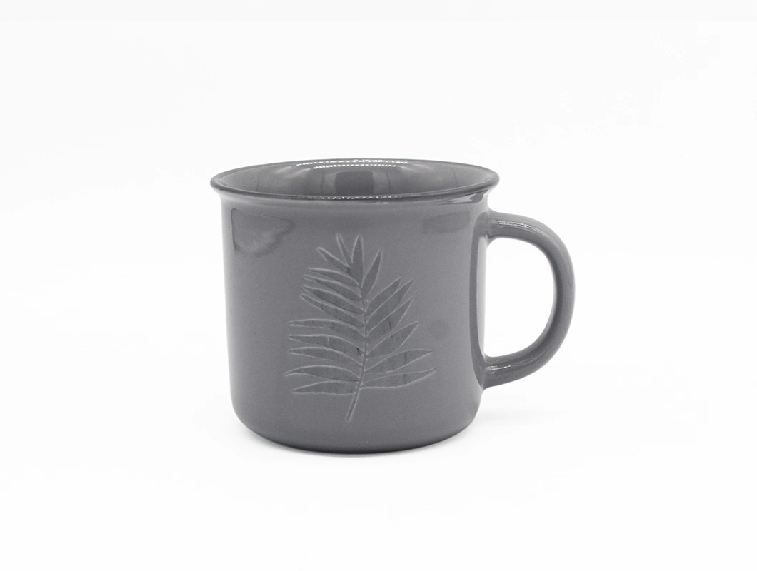Full Color Enamel Mug Ceramic Mug Stoneware New Bone China Silk Screen Ceramic Cup