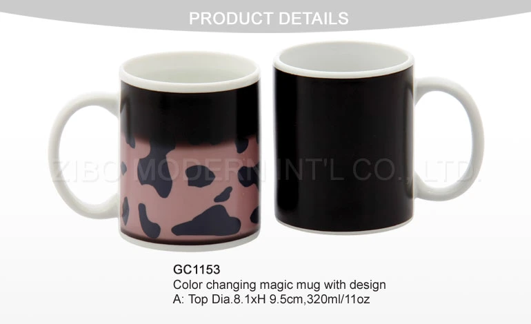 Wholesale High Quality Coffee Tea Logo Cup Ceramic Magic Mug