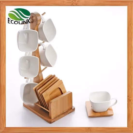 European Idyllic Ceramic Coffee Mug and Saucer with Pot Set Coffee Cup