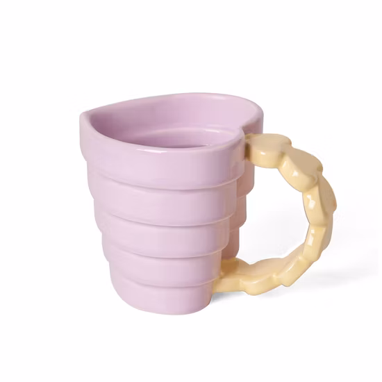 Valentine Gifts Custom Printed Heart Printed Coffee Cups Ceramic Mug